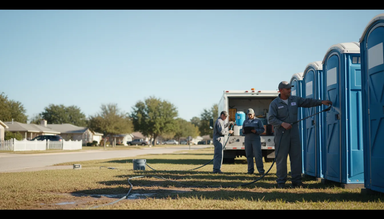 Long-Term Portable Toilet Rental in Malta, OH near me